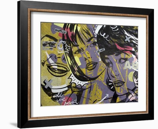 Anything We Said-Dan Monteavaro-Framed Giclee Print