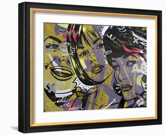 Anything We Said-Dan Monteavaro-Framed Giclee Print