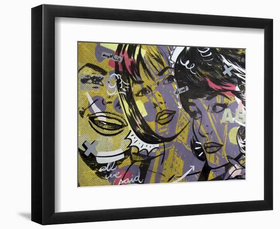 Anything We Said-Dan Monteavaro-Framed Giclee Print