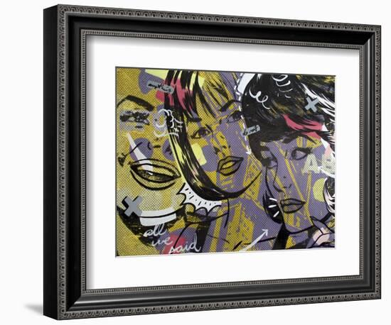 Anything We Said-Dan Monteavaro-Framed Giclee Print