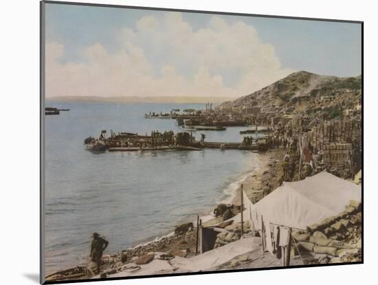 Anzac Cove, Gallipoli, Turkey, 1915-null-Mounted Giclee Print