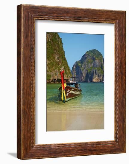 Ao Maya Bay, Ko Phi Phi Le Island, Krabi Province, Thailand, Southeast Asia, Asia-null-Framed Photographic Print