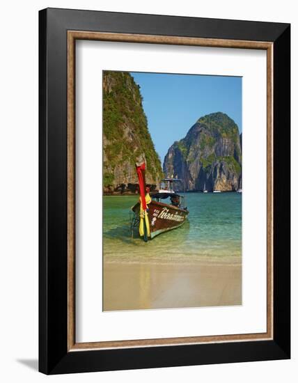 Ao Maya Bay, Ko Phi Phi Le Island, Krabi Province, Thailand, Southeast Asia, Asia-null-Framed Photographic Print