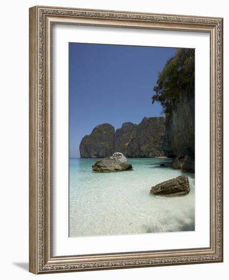 Ao Maya, Ko Phi Phi Leh, Thailand, Southeast Asia-Joern Simensen-Framed Photographic Print