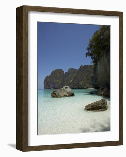Ao Maya, Ko Phi Phi Leh, Thailand, Southeast Asia-Joern Simensen-Framed Photographic Print