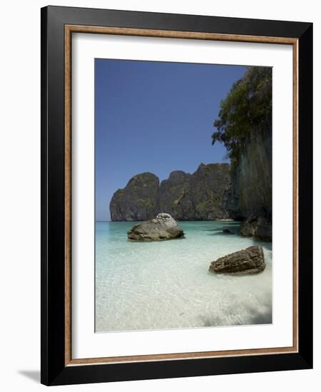 Ao Maya, Ko Phi Phi Leh, Thailand, Southeast Asia-Joern Simensen-Framed Photographic Print