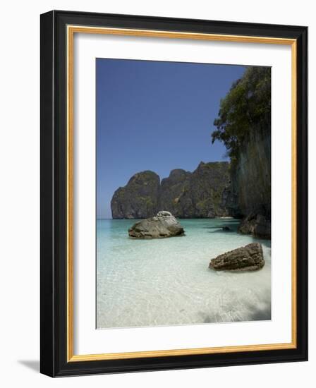 Ao Maya, Ko Phi Phi Leh, Thailand, Southeast Asia-Joern Simensen-Framed Photographic Print