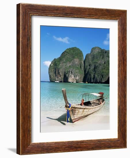 Ao Maya, Phi Phi Le, Ko Phi Phi, Krabi Province, Thailand, Southeast Asia-Bruno Morandi-Framed Photographic Print