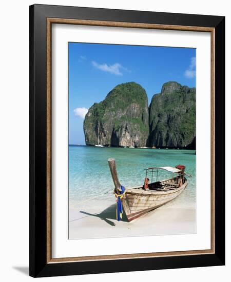 Ao Maya, Phi Phi Le, Ko Phi Phi, Krabi Province, Thailand, Southeast Asia-Bruno Morandi-Framed Photographic Print