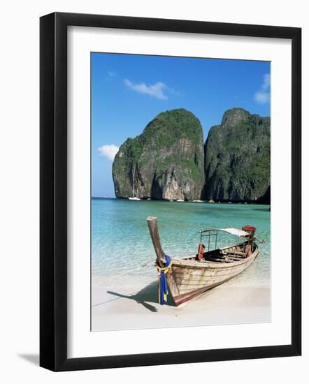 Ao Maya, Phi Phi Le, Ko Phi Phi, Krabi Province, Thailand, Southeast Asia-Bruno Morandi-Framed Photographic Print