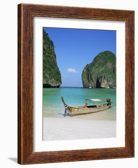 Ao Maya, Phi Phi Le, Ko Phi Phi, Krabi Province, Thailand, Southeast Asia-Bruno Morandi-Framed Photographic Print