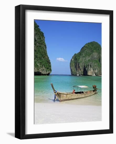 Ao Maya, Phi Phi Le, Ko Phi Phi, Krabi Province, Thailand, Southeast Asia-Bruno Morandi-Framed Photographic Print