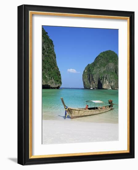 Ao Maya, Phi Phi Le, Ko Phi Phi, Krabi Province, Thailand, Southeast Asia-Bruno Morandi-Framed Photographic Print