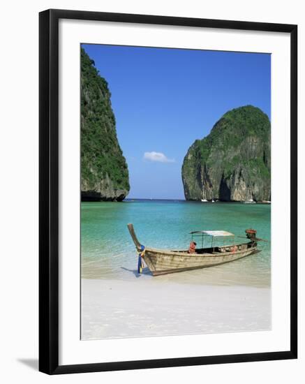 Ao Maya, Phi Phi Le, Ko Phi Phi, Krabi Province, Thailand, Southeast Asia-Bruno Morandi-Framed Photographic Print