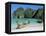 Ao Maya, Phi Phi Le, Ko Phi Phi, Krabi Province, Thailand, Southeast Asia-Bruno Morandi-Framed Premier Image Canvas