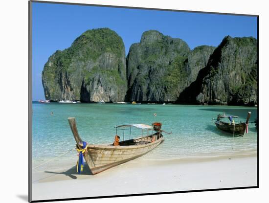 Ao Maya, Phi Phi Le, Ko Phi Phi, Krabi Province, Thailand, Southeast Asia-Bruno Morandi-Mounted Photographic Print