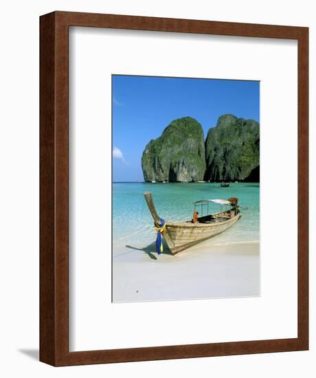 Ao Maya, Phi Phi Le, Ko Phi Phi, Krabi Province, Thailand, Southeast Asia-Bruno Morandi-Framed Photographic Print