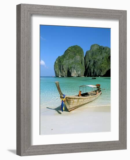 Ao Maya, Phi Phi Le, Ko Phi Phi, Krabi Province, Thailand, Southeast Asia-Bruno Morandi-Framed Photographic Print