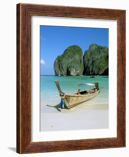 Ao Maya, Phi Phi Le, Ko Phi Phi, Krabi Province, Thailand, Southeast Asia-Bruno Morandi-Framed Photographic Print