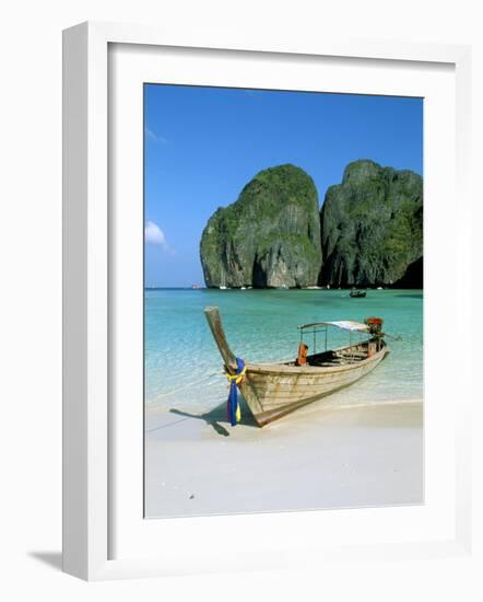 Ao Maya, Phi Phi Le, Ko Phi Phi, Krabi Province, Thailand, Southeast Asia-Bruno Morandi-Framed Photographic Print