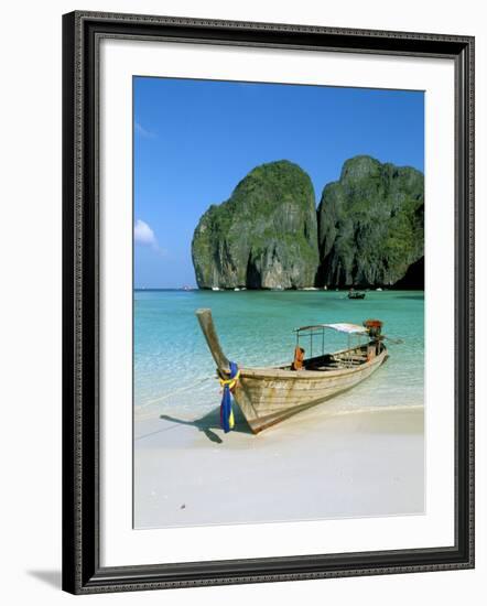 Ao Maya, Phi Phi Le, Ko Phi Phi, Krabi Province, Thailand, Southeast Asia-Bruno Morandi-Framed Photographic Print