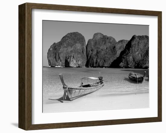 Ao Maya, Phi Phi Le, Ko Phi Phi, Krabi Province, Thailand, Southeast Asia-Bruno Morandi-Framed Photographic Print