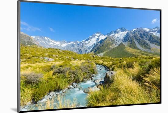 Aoraki Mount Cook National Park, New Zealand-Kuntalee Rangnoi-Mounted Photographic Print