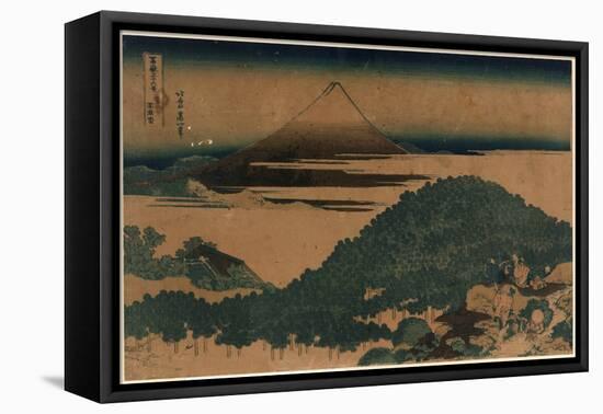 Aoyama Enza No Matsu-Katsushika Hokusai-Framed Premier Image Canvas