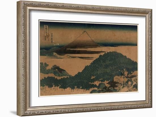 Aoyama Enza No Matsu-Katsushika Hokusai-Framed Giclee Print