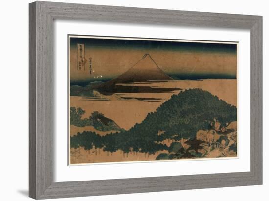 Aoyama Enza No Matsu-Katsushika Hokusai-Framed Giclee Print