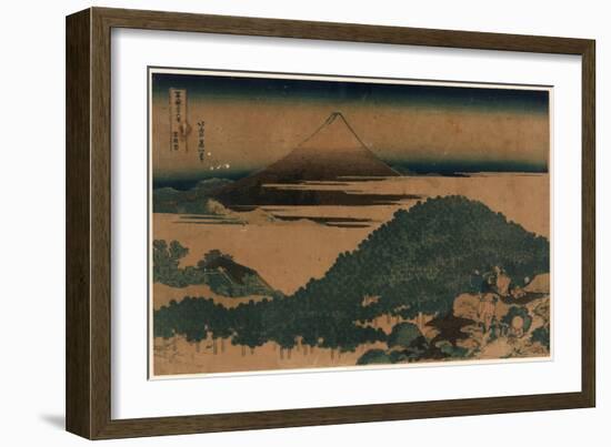 Aoyama Enza No Matsu-Katsushika Hokusai-Framed Giclee Print