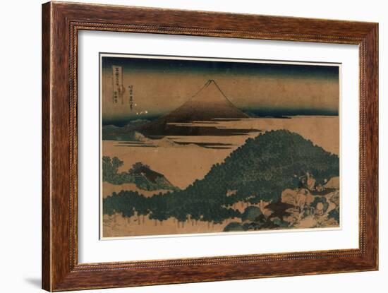 Aoyama Enza No Matsu-Katsushika Hokusai-Framed Giclee Print