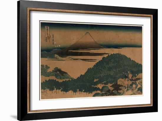 Aoyama Enza No Matsu-Katsushika Hokusai-Framed Giclee Print