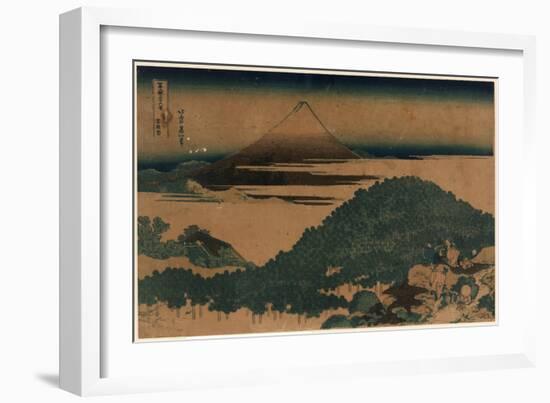 Aoyama Enza No Matsu-Katsushika Hokusai-Framed Giclee Print