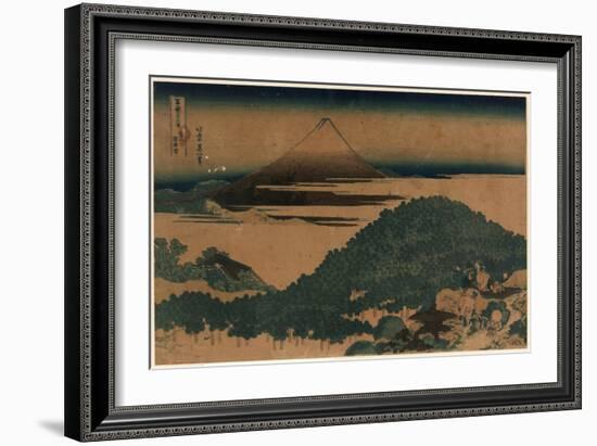 Aoyama Enza No Matsu-Katsushika Hokusai-Framed Giclee Print