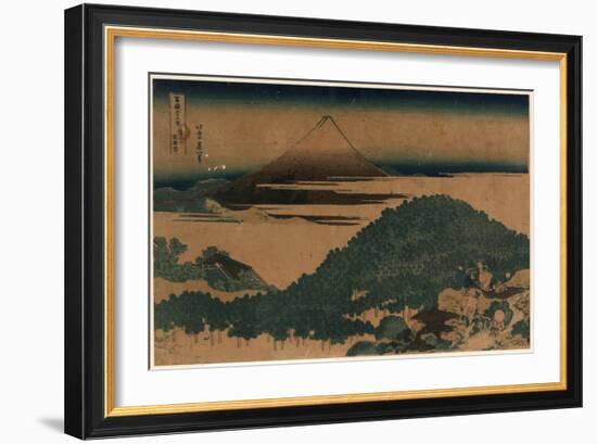 Aoyama Enza No Matsu-Katsushika Hokusai-Framed Giclee Print