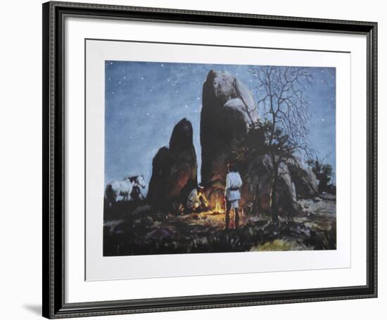 Apache Fire Light-Duane Bryers-Framed Limited Edition