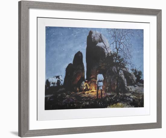 Apache Fire Light-Duane Bryers-Framed Limited Edition