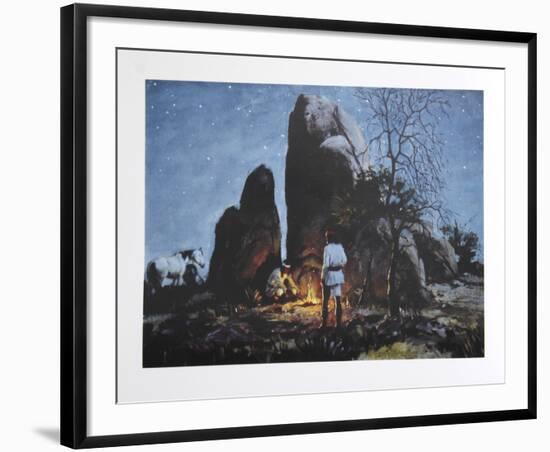 Apache Fire Light-Duane Bryers-Framed Limited Edition