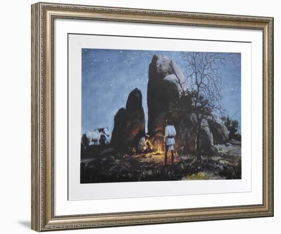 Apache Fire Light-Duane Bryers-Framed Limited Edition