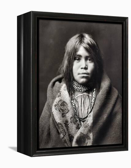 Apache Girl, C1903-Edward S^ Curtis-Framed Premier Image Canvas