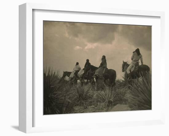 Apache Indians by Edward S. Curtis-Science Source-Framed Giclee Print