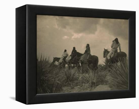 Apache Indians by Edward S. Curtis-Science Source-Framed Premier Image Canvas