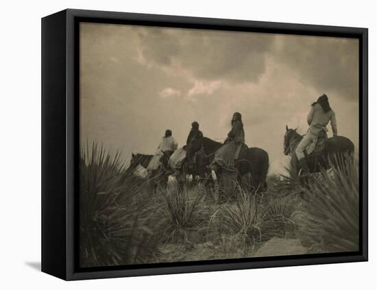 Apache Indians by Edward S. Curtis-Science Source-Framed Premier Image Canvas