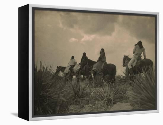 Apache Indians by Edward S. Curtis-Science Source-Framed Premier Image Canvas