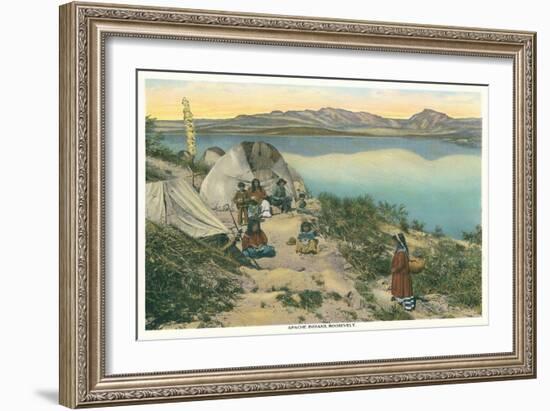 Apache Indians, Roosevelt, Arizona-null-Framed Art Print
