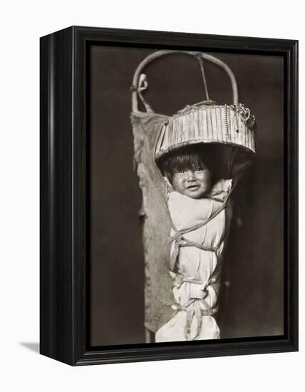 Apache Infant, C1903-Edward S. Curtis-Framed Premier Image Canvas