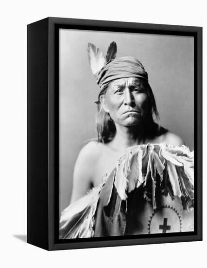 Apache Man, C1903-Edward S. Curtis-Framed Premier Image Canvas