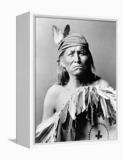 Apache Man, C1903-Edward S. Curtis-Framed Premier Image Canvas