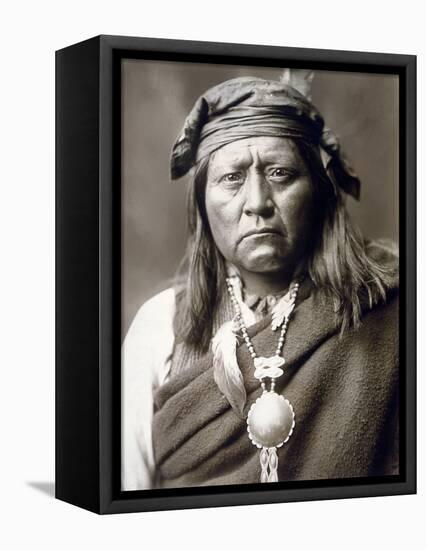 Apache Man, C1903-Edward S. Curtis-Framed Premier Image Canvas